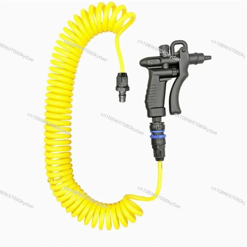 ESD workshop SMT Production Line Dust Removal Gun with T-805J PU Spring Hose Pipe JHG-2 PP Plastic Anti-Static Blowing Gun