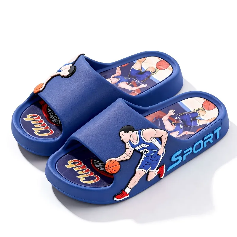 

Kids Astronaut Slippers Boys - Soft PVC Non-Slip Sandals for Big Kids & Teens Indoor Bathroom & Outdoor Summer Wear