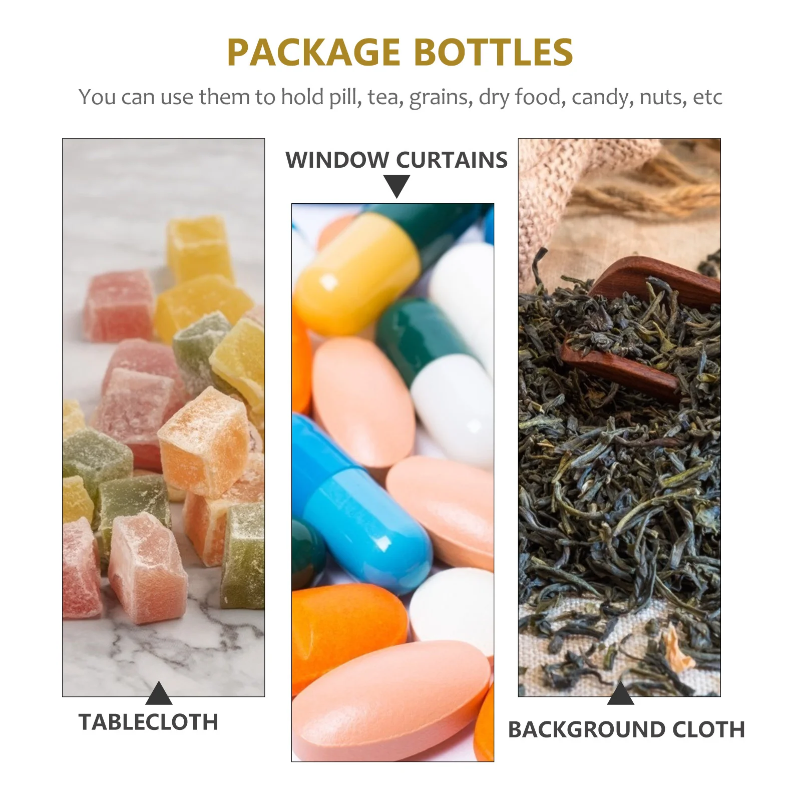 

Package Bottles Small Glass Bottles 10g Empty Jars Luxury Glass Storage Bottles