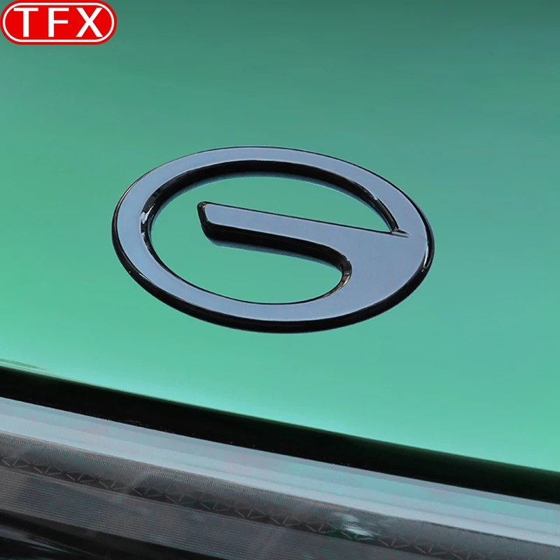 

Для Trumpchi GAC S7 2025 2026, Стайлинг автомобиля, передняя и задняя эмблема, наклейки, хвостовая эмблема, буквы, черненая пленка воина, автоаксессуары