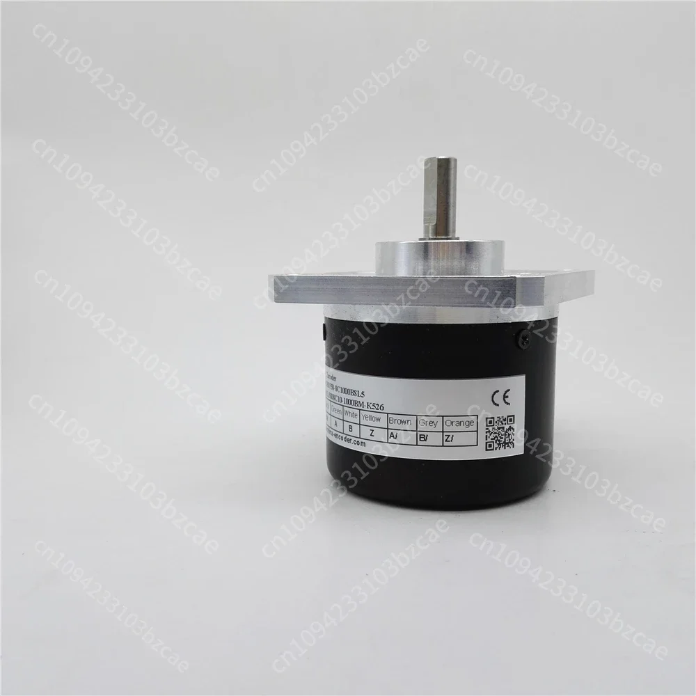 

NEW CALT Solid Shaft Incremental Rotary Encoder- GHSF58 square Encoder 2500ppr GHSF58-10C2500BML5