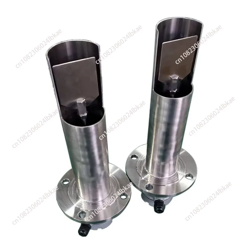 Rotary propeller liquid level switch with protective tube cover l Powder solid feeder Shockproof protection liquid level sensor