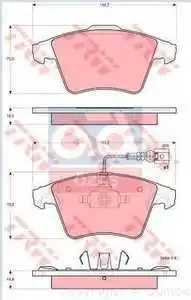 Store code: GDB1555 for the brake pad ON 03 T.PORTER T.5 + FS