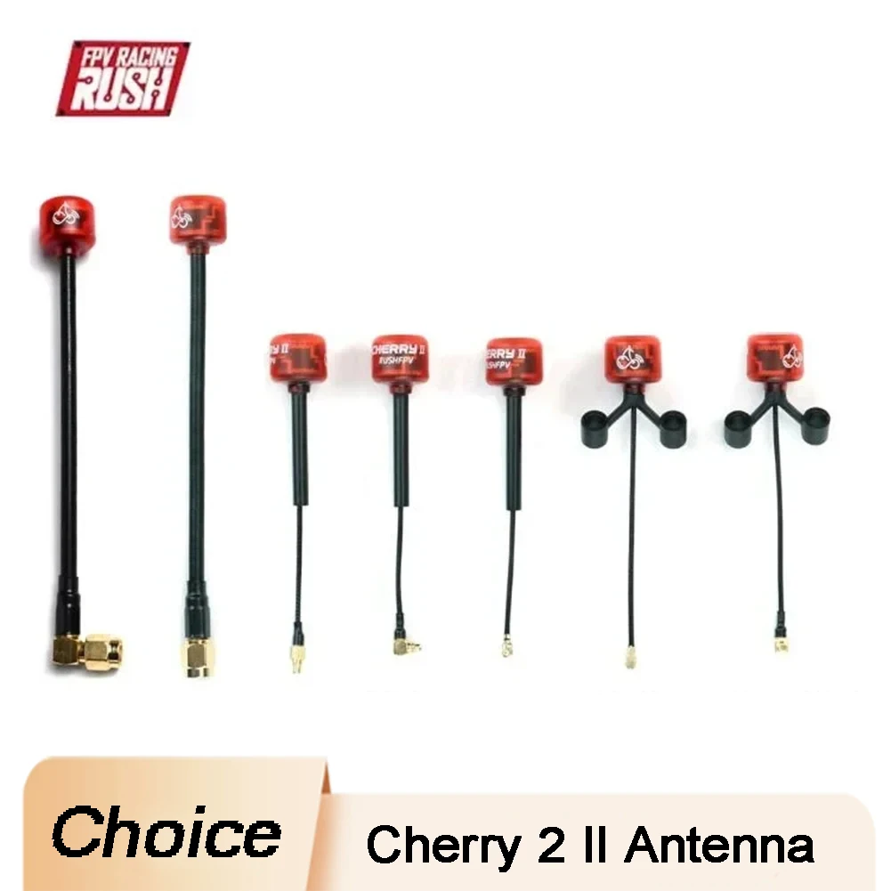

1 шт. RUSHFPV Cherry 2 II 5,8 ГГц 1,8 дБи FPV антенна LHCP RHCP для аналогового цифрового дрона для фристайла