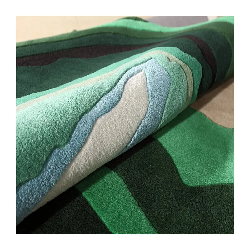 

Luxurious Areas Covered with Carpets and Wool Carpets Rooms Living Rooms Hotels Eco-friendly Customization of Carpets