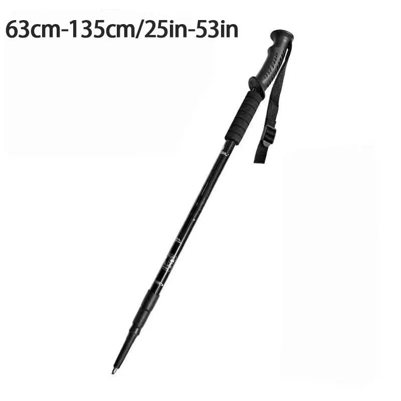 

Ultralight Walking Trekking Poles, Collapsible Aluminum Hiking Grips, Sticks Alpenstock, Adjustable Non-Slip Nordic Canes, Te