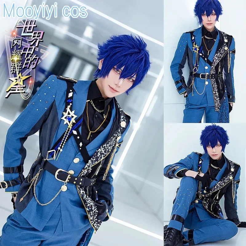 metal parts Ensemble Stars Pjsk Aoyagi Toya/Kamishiro Rui/Tenma Tsukasa/Shinonome Akito Cosplay Costume Halloween Christmas