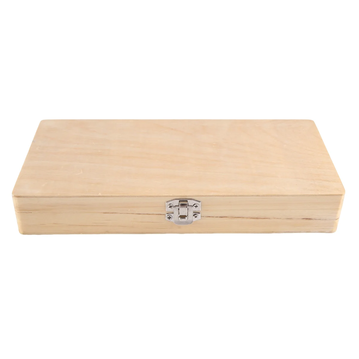 Y06A Wooden Slide Storage Box, Holds 50 Slides, Microscope Slide Box