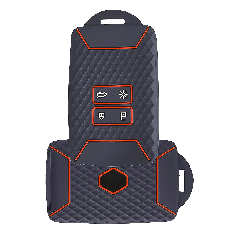 

Silicone Car Key Case Cover Fob for Renault Captur Megane Talisman Espace Clio Zoe Koleos Scenic 4 Arkana Dacia Sandero Card