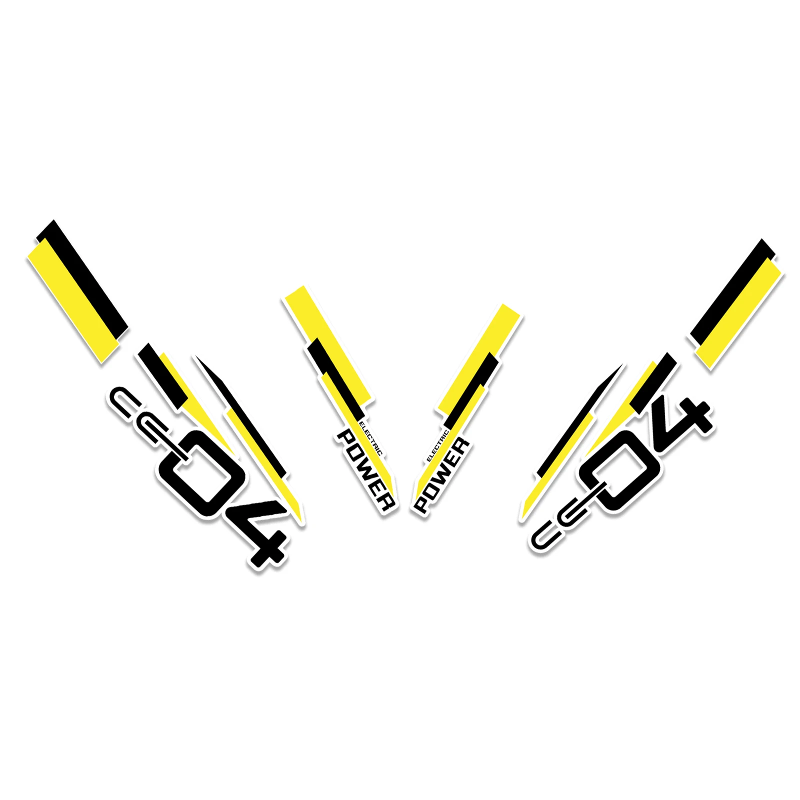 CE04 Zubehör Karosserieaufkleber für BMW CE04 CE 04 2022-2024 Motorrad-Aufkleber-Set Kratzfester Schutz Lackschutz – Detail 6