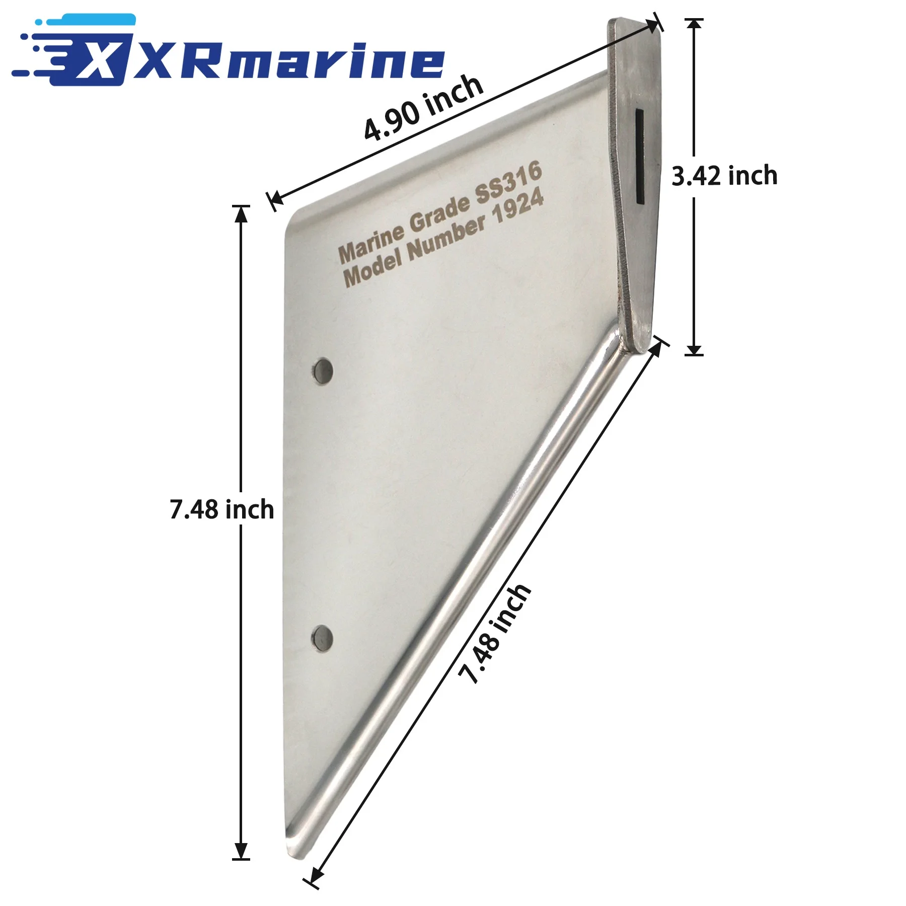 27171 Skeg Guard Fits for Suzuki Honda Johnson Evinrude 4 Stroke 35 40 50 60 70 HP Outboard Motors Marine Protector 35-SS650