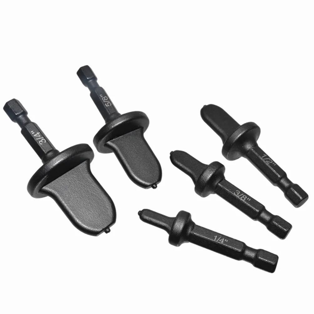 6pcs Copper Tube Expander Set Swaging Tools For Air Conditioner Refrigeration Steel Pipe Flaring Kit Bearing Bit Drill Tool Set