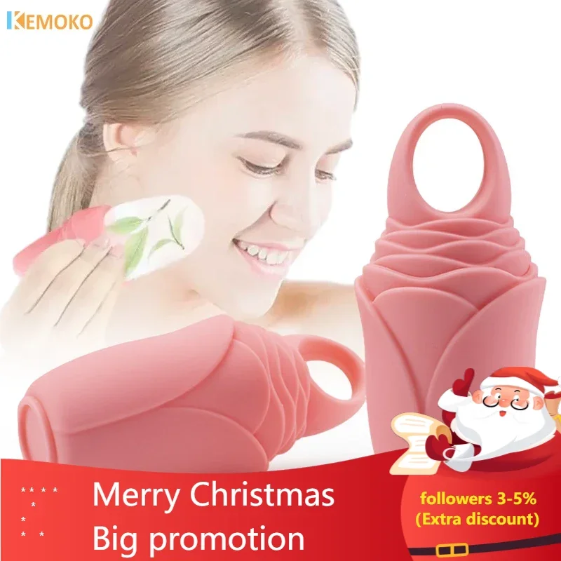 Silicone Ice Facial Roller Skin Care  Massager Beauty Lifting Contouring Tools Ice Cube Trays Ice Balls Edema Remover Skin Care