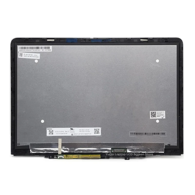 12.2 Inch Laptop LCD Touch Screen For Lenovo 500w Yoga Gen 4 82VQ 82VR Display Digitizer+Bezel Assembly Replacement 1920x1200