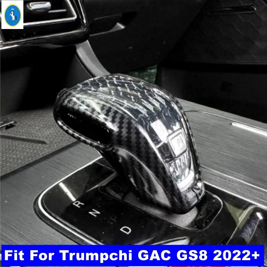 For Trumpchi GAC GS8 2022 2023 Car Accessory Transmission Gear Shift Shifter Knob Gear Head Handle Cover Trim Styling Interior