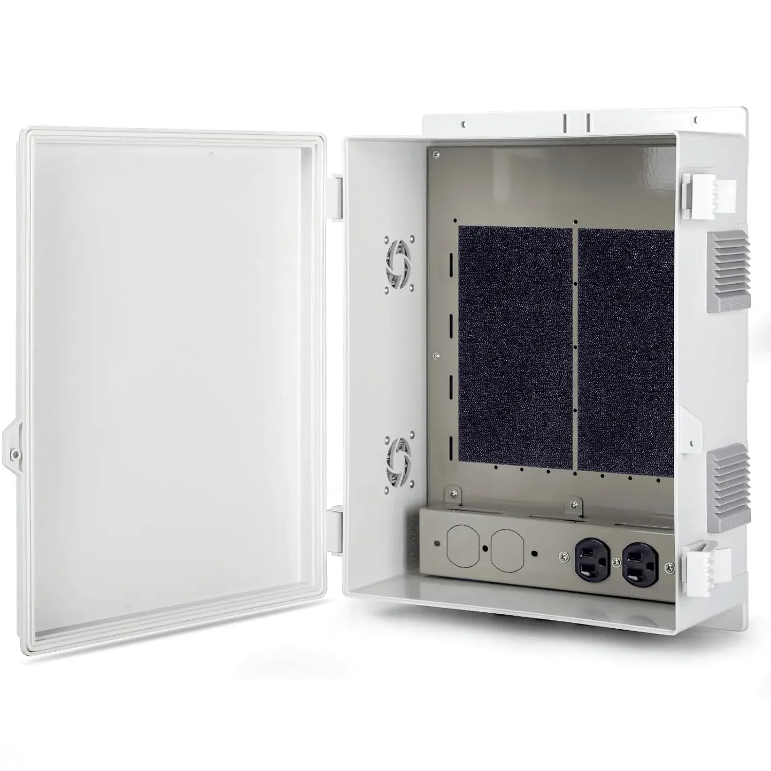 Outdoor Electrical Junction Box with High Power Outlet, 16