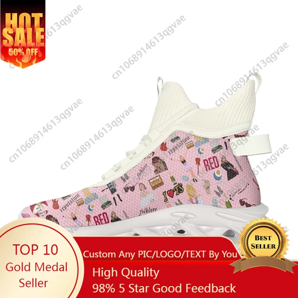 

Hot 1989 American Singer S-Swifties High Top Flats Sneakers Mens Womens Sports Running Shoes Lace Up Mesh Footwear Custom Shoe