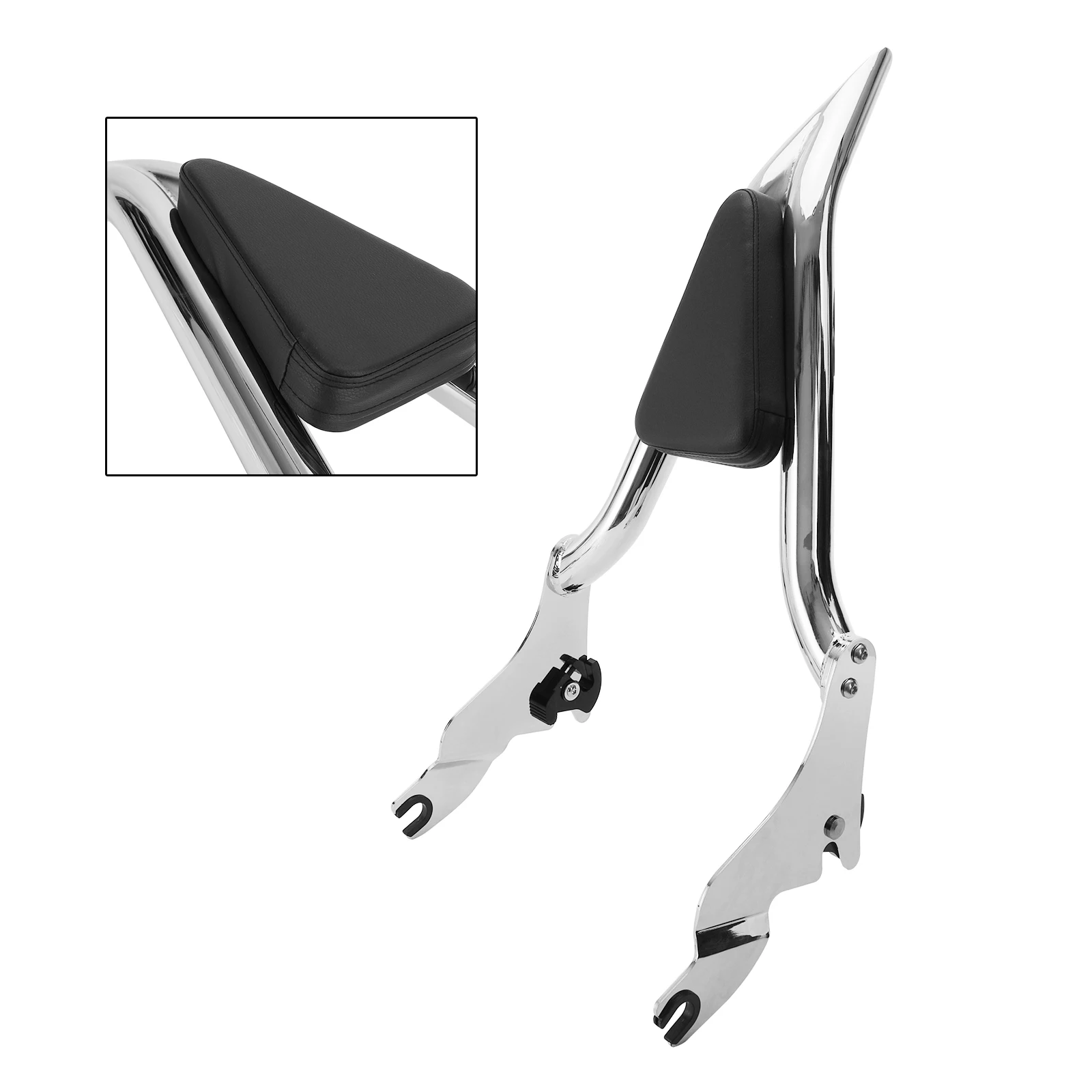 Artudatech Backrest Sissy Bar for CVO Road Glide Street Road King 2009-2022