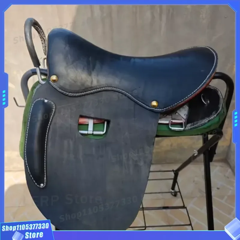 Premium First Layer Cowhide Travel Saddle Full Set With Accessories Durable Horse Riding Gear Made In China High Quality High
