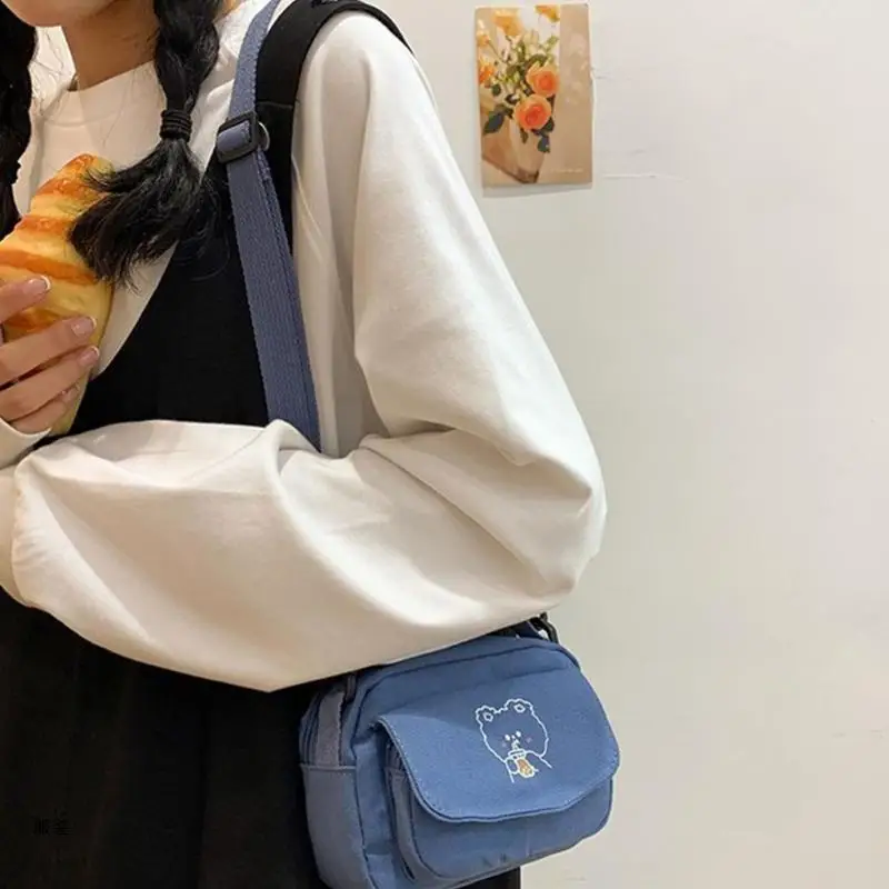 D0UD 日本ショルダーバッグ女性のための Itabag キャンバスバッグ小さなトートバッグハンドバッグ Ita バッグクロスボディバッグ