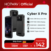 HOTWAV Cyber X Pro Rugged Phone G99 6.78'' FHD+ Mobilephone 108MP Camera 10200mAh Battery Smart phone 12GB 256GB Cellphone