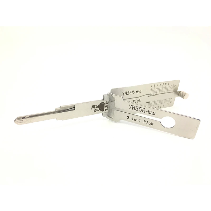 

Оригинальный LISHI YH35R-MAG YH35R MAG для мотоцикла Moto Ride Groove 2 в 1, мотоцикла Smith Factory Lo ck Pick