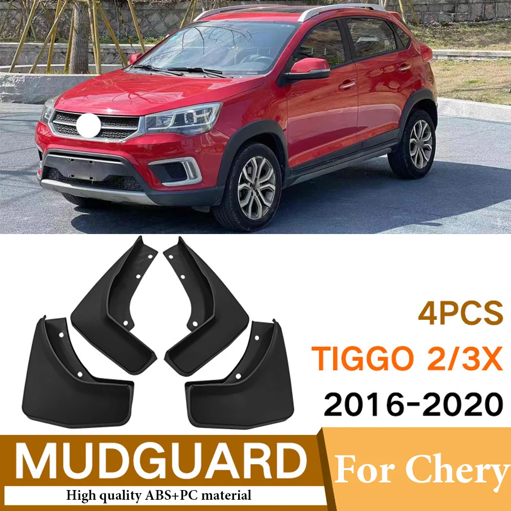 

4 шт., брызговики для Chery Tiggo 2 3X 2016 2017 2018 2019 2020