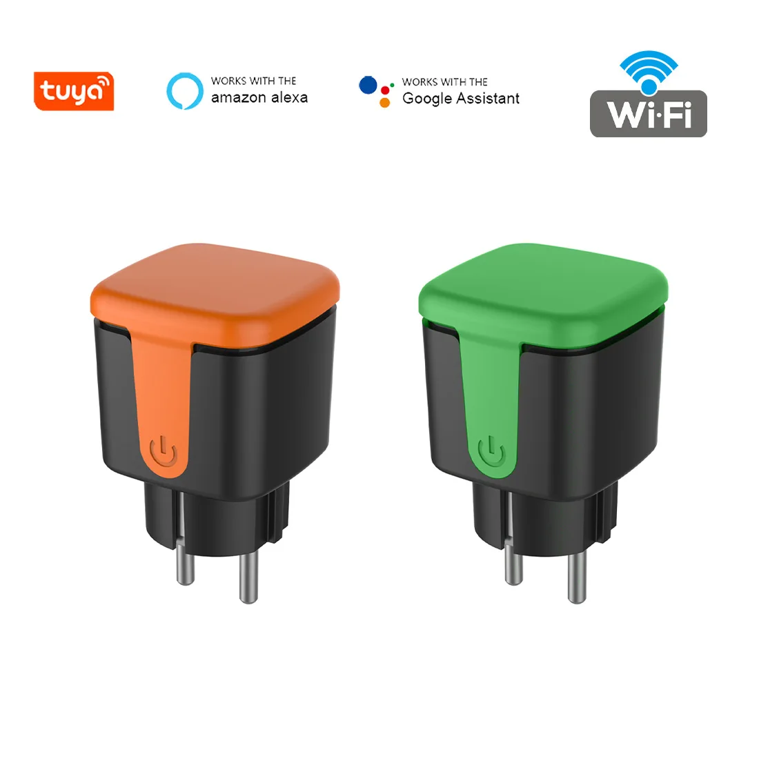 مقبس كهربائي خارجي مقاوم للماء ذكي من Tuya ، قابس ذكي مع أليكسيا وجوجل للتحكم المنزلي ، واي فاي ، يو يو ، 16A