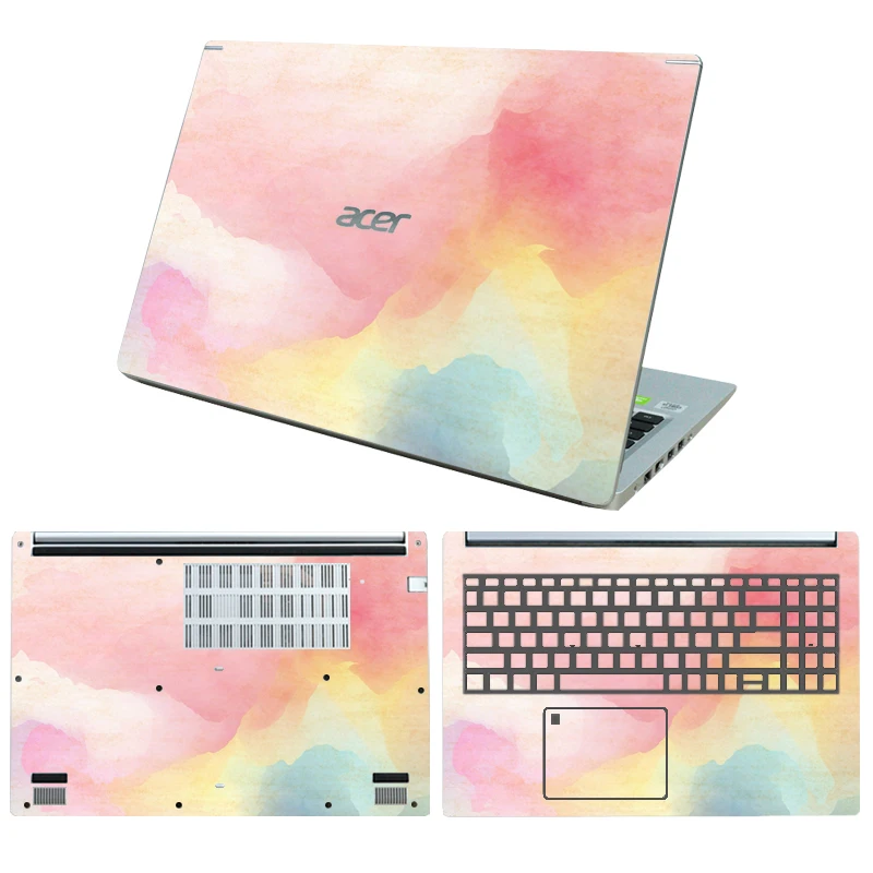 Imagem -02 - Pele do Portátil para Acer Aspire Adesivos de Vinil Filme Personalizado A51558m 56 55 46 54 52 A514-54 52g A31542 53 55g 56