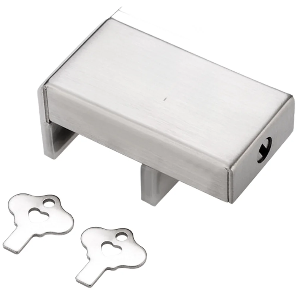 Stainless Steel Adjustable Window Latch for For child Safety No Drill Mounting Controls Opening Width on Sliding Doors