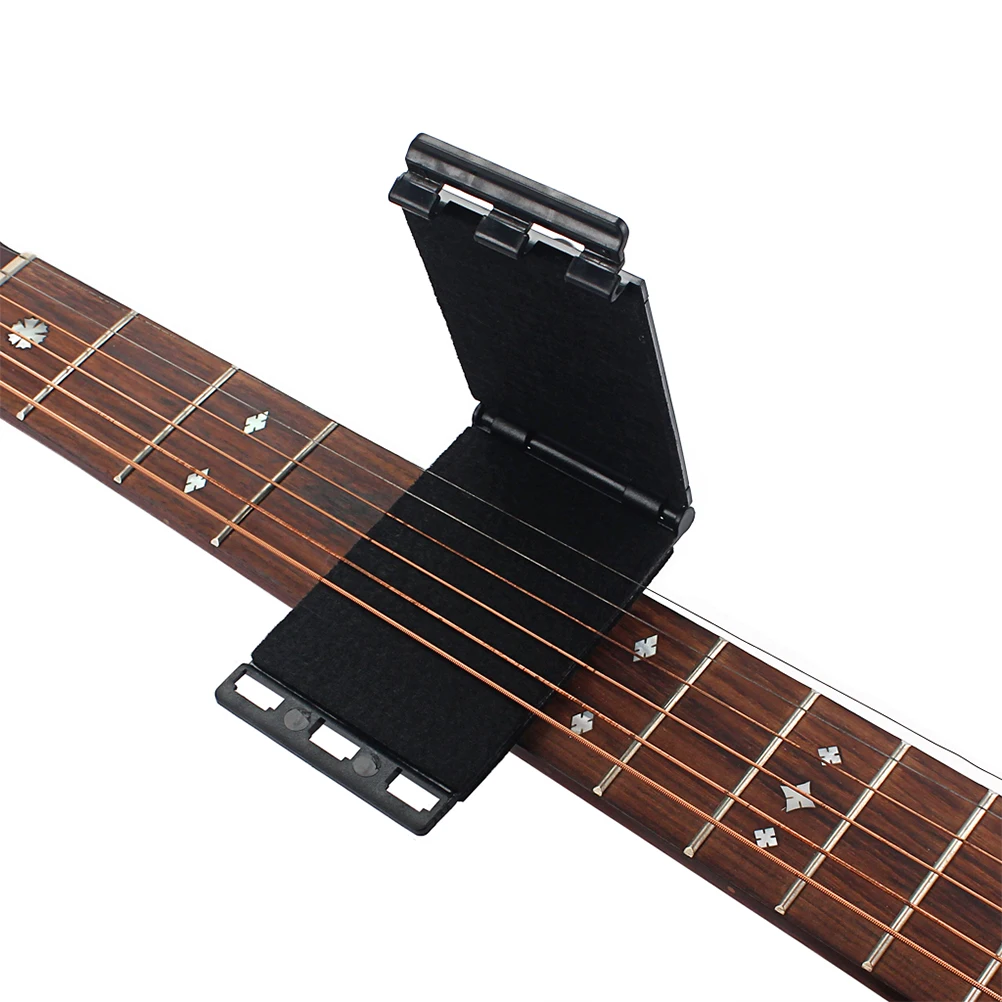 

Guitar Strings Scrubber Fingerboard Cleaning Tool Rust Remover Ergonomic Design Maintenance Bass Cloth Washable String Cleaner