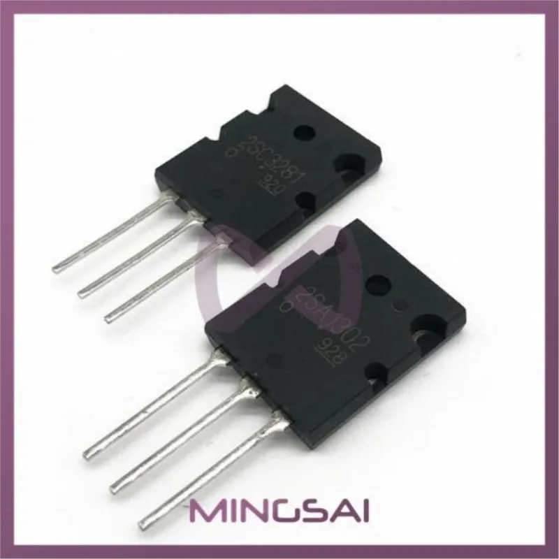 10pcs 5PCS 2SA1302 + 5PCS 2SC3281 TO-3P A1302 C3281 TO3P Power Transistors