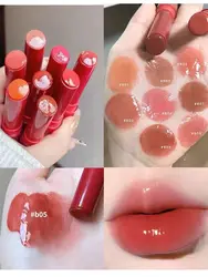 HERORANGE High Sweet Glitter Mouth Red Lip Glaze Natural Non Staining Glass Mirror Plain Clear Lip Gloss