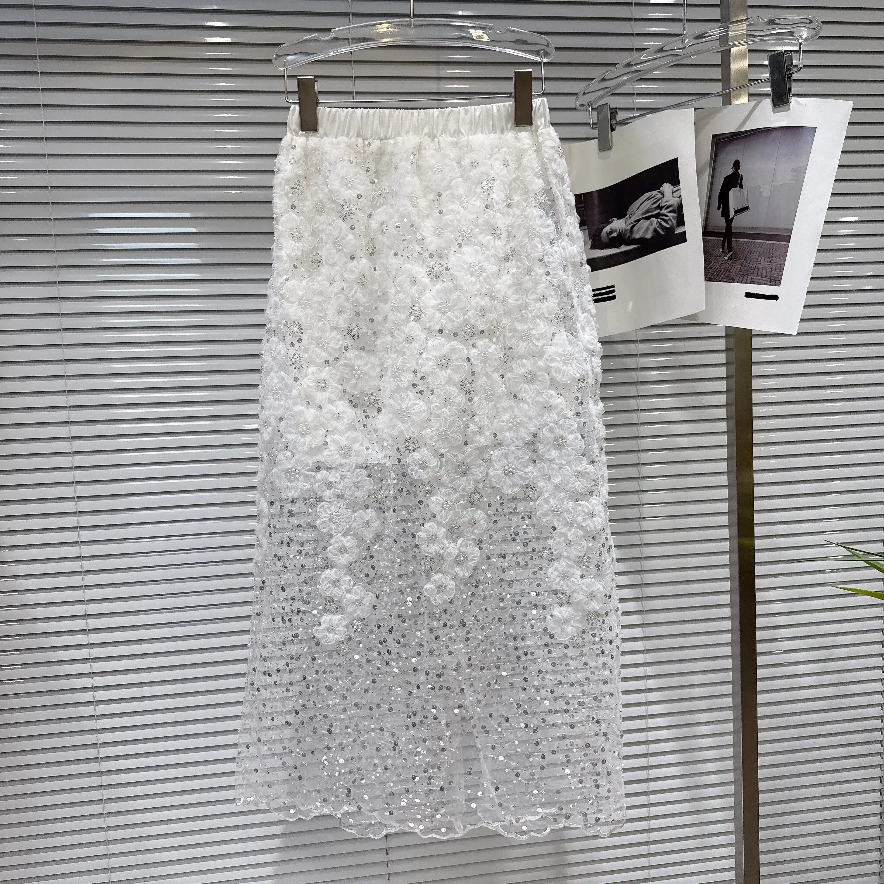 2026 primavera estilo coreano elegante moda rendas arco manga longa blusa de cintura alta frisado malha saias conjuntos de duas peças para mulher