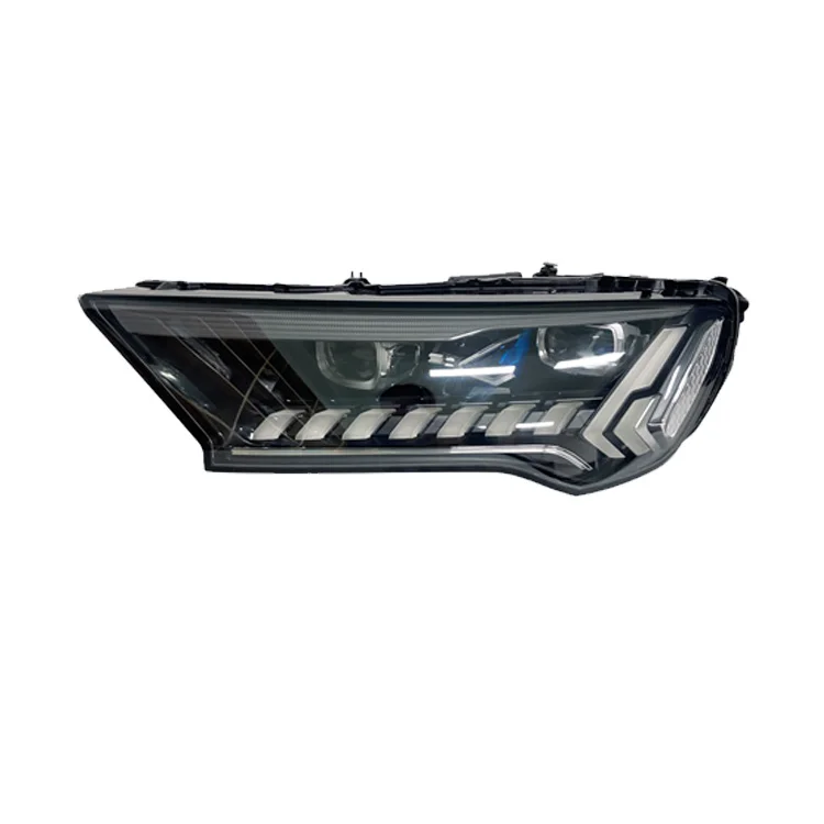 

Factory Sales Replacement Bumper Q7 2016-2020 Xenon LED Headlamp Upgrade 2020-2024 LED Laser Headlights For Audi