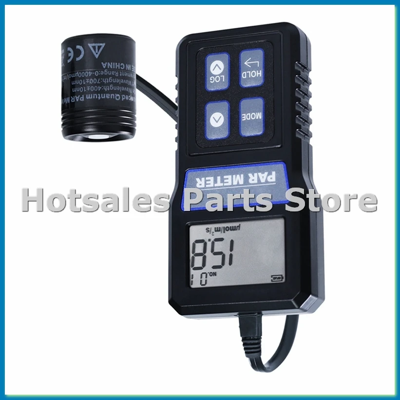 Digital PAR Meter IP68 Waterproof Probe Full Spectrum Quantum Sensor Photosynthetic Activity for Plant PPFD Tester-A79M