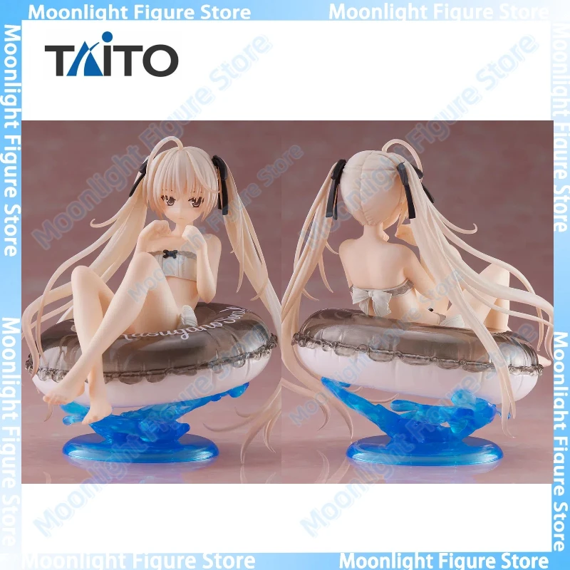

In Stock TAITO Aqua Float Girls AFGKasugano Sora Swimsuit Swimming Circle Desktop Cute Anime Action Figure Toys Model Collection