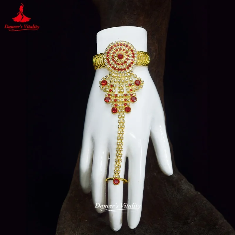 BellyDance Competition Accessories Women Advanced Fashion Hand Jewelry Oriental Dance Performance Bracelets Dancer's Vitality