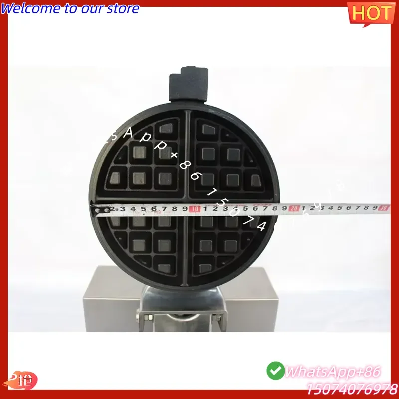 2026 Household Electric Automatic Gopher Machine Professional Even Heat Belgian Rotary Waffle Maker for Commercial