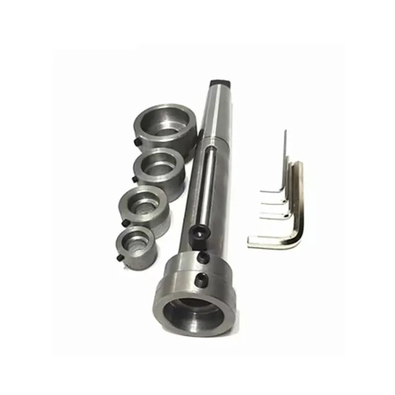 MT3 MT4 MT5 T2 Morse Taper Tap Chuck Sleeve, Retractable Round Die Holder for Lathe Milling Tapping Machine