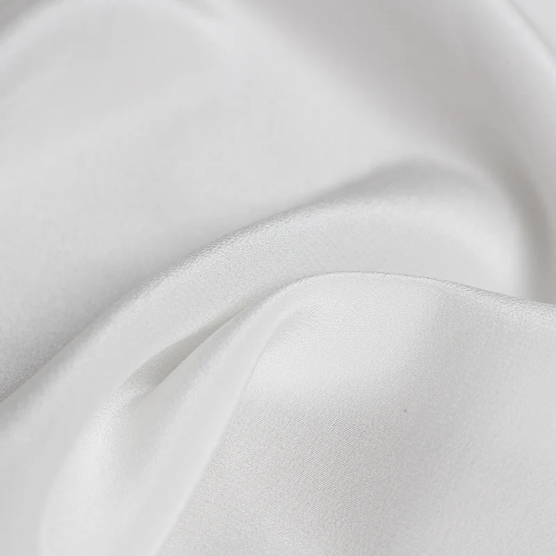 100% Silk Material Crepe De Chine Fabric Weight 12 to 40 Momme For Choice Nature Silk Fabric