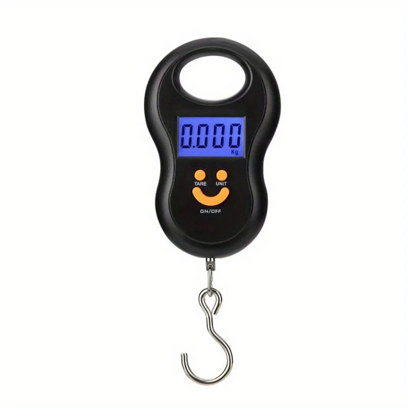 Electronic 50Kg 10g Hanging Scale LCD Kitchen Digital Scale BackLight  Fishing Weights Pocket Scale Travel Luggage Scales