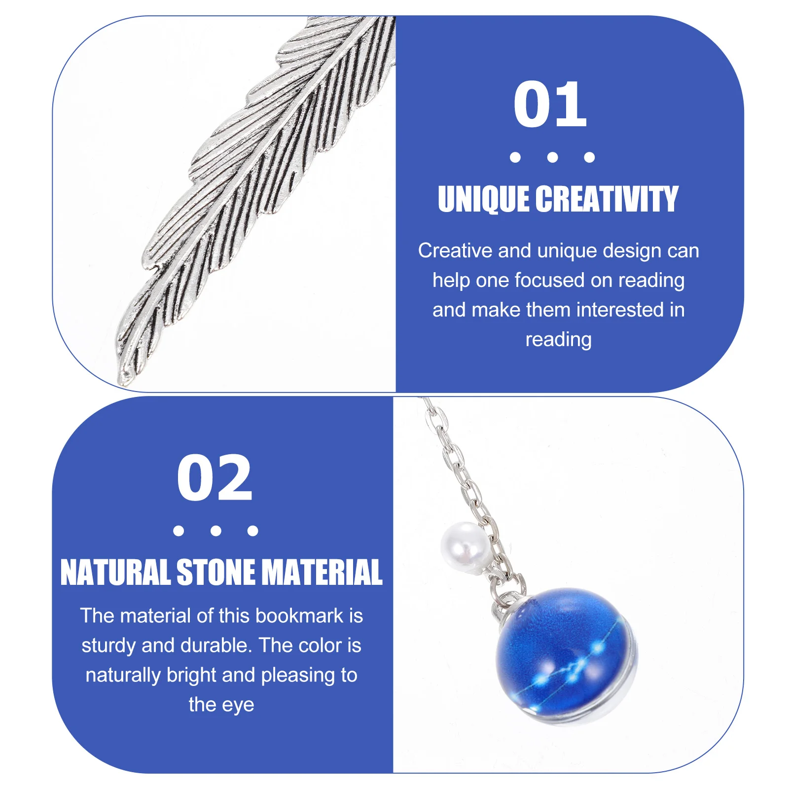 

2pcs Luminous Constellation Bookmarks Metal Elegant Page-Marker For Women Vintage Reading Gifts Delicate Book Sign Mark Retro