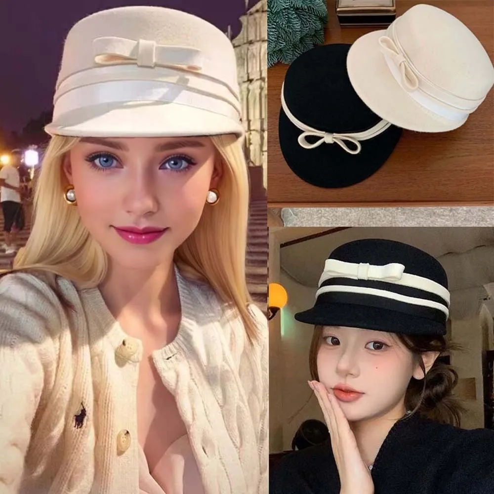 

Винтажная шерстяная конная шляпа, берет в британском стиле, формальная шляпа для верховой езды, универсальная ретро-модная рыцарская кепка для женщин