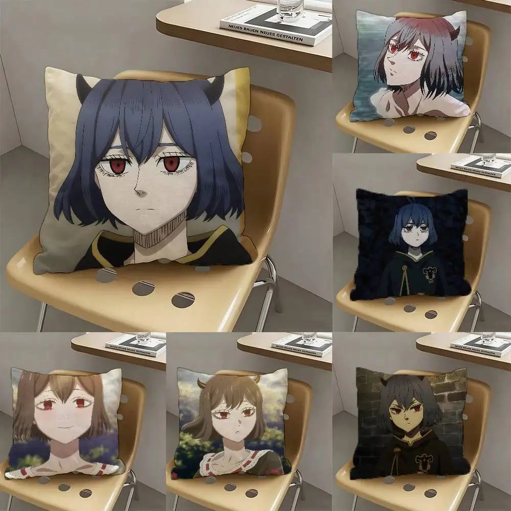 1pc Secre Swallowtail Anime Characters Pillow Case Fashion Square Pillowcase Bedroom Sofa Room Ins Decoration Leisure