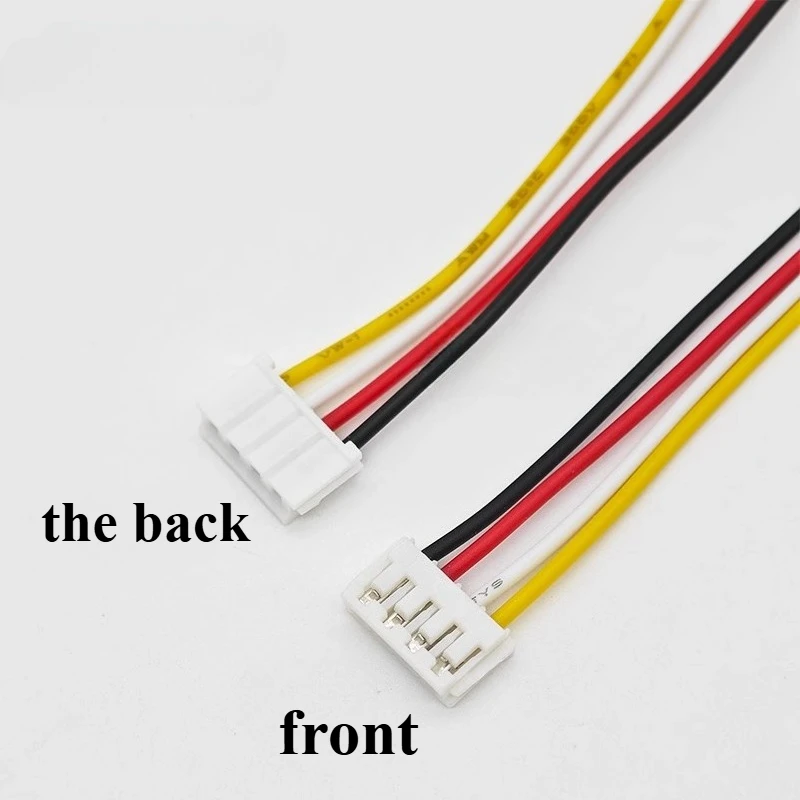 10pcs EH 2.54mm Pitch 2/3/4/5/6/7/12 Pin Female Plug Connector Wire 10/20/30cm Single/Double Head Same / Reverse Direction 26AWG