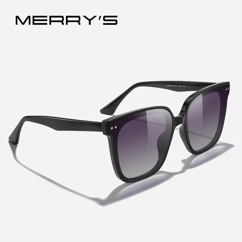 MERRYS DESIGN Square Polarized Sunglasses Women Fashion Ladies Luxury Brand Trending Sunglasses UV400 Protection S6607