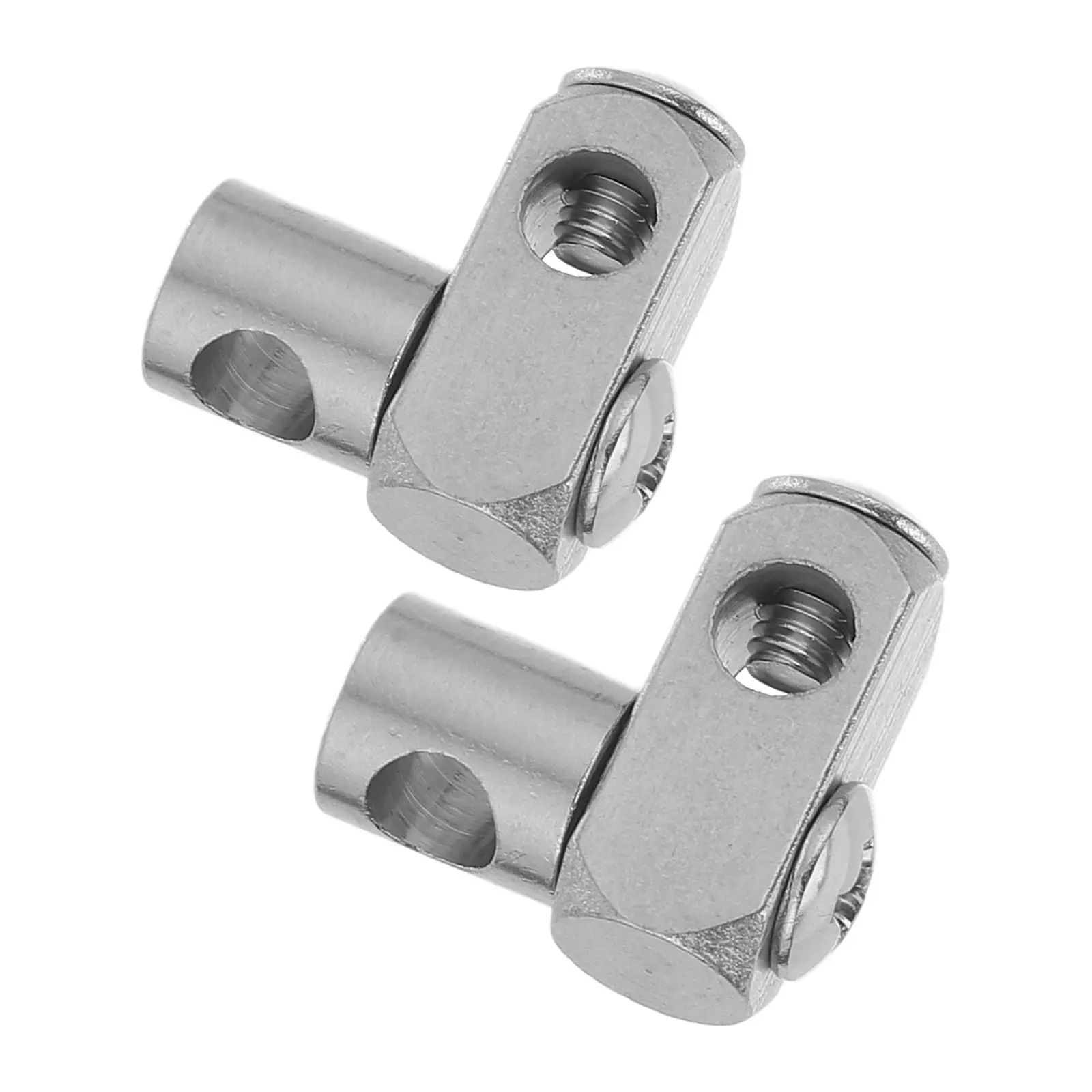 2 Pcs Washbasin Universal Joint Bathroom Lift Rod Drain Repairs Brass for Connector Sink Assembly