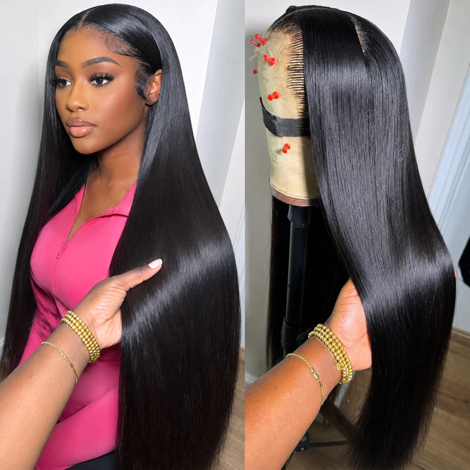 스트레이트 인모 가발 글루리스 220 밀도 13X6 H - Lace Front Wig 리뷰 및 가격