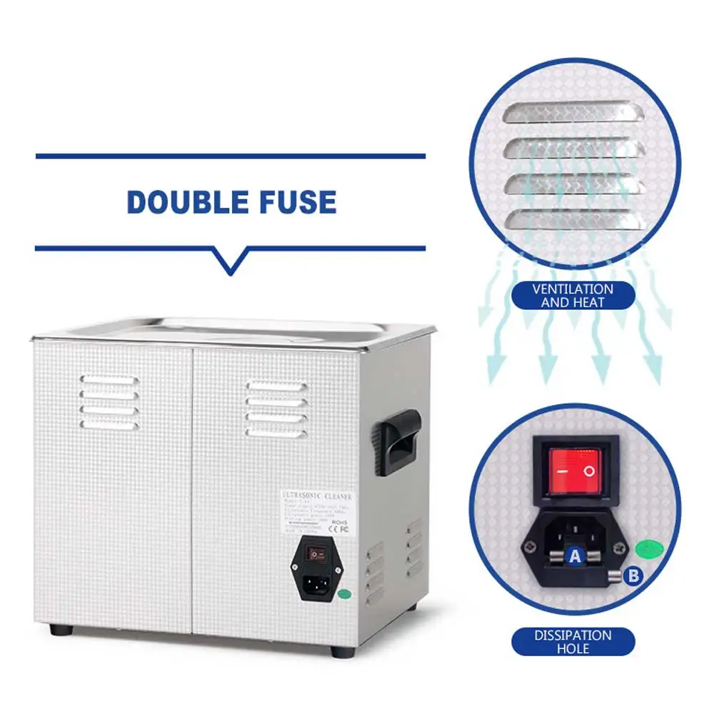 지능형 초음파 세척기 기계식 초음파 클리너 자동차 부품 노즐 세척기 안경 세척기